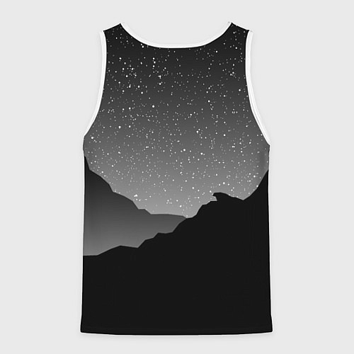 Мужская майка без рукавов TES: Nightmare / 3D-Белый – фото 2