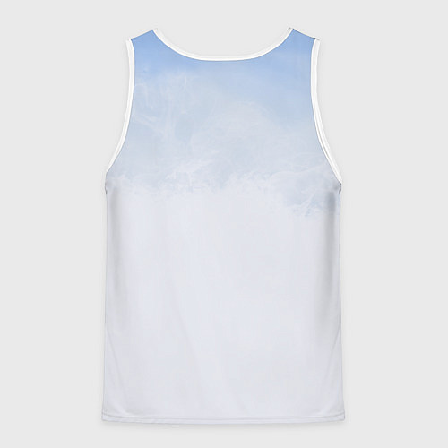 Мужская майка без рукавов Золотое божество / 3D-Белый – фото 2