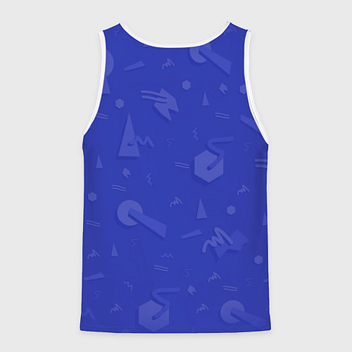 Мужская майка без рукавов I-ZOMBIE с мумией и мозгами / 3D-Белый – фото 2