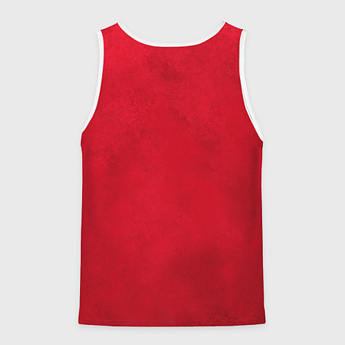 Мужская майка без рукавов Zombies Unite - Оливия Мур / 3D-Белый – фото 2