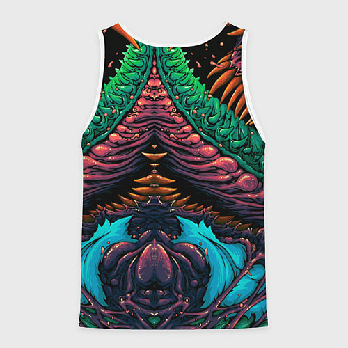 Мужская майка без рукавов CS GO hyper beast skin / 3D-Белый – фото 2