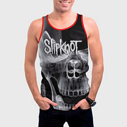 Майка-безрукавка мужская Slipknot Death, цвет: 3D-красный — фото 2