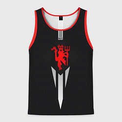 Майка-безрукавка мужская MUFC, цвет: 3D-красный