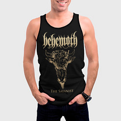 Майка-безрукавка мужская Behemoth: The Satanist, цвет: 3D-черный — фото 2