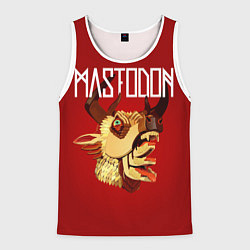 Майка-безрукавка мужская Mastodon: Leviathan, цвет: 3D-белый