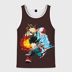 Мужская майка без рукавов Моя Геройская Академия