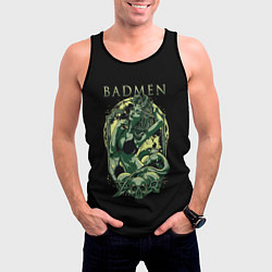 Майка-безрукавка мужская Badmen, цвет: 3D-черный — фото 2
