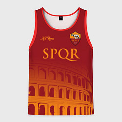 Майка-безрукавка мужская Рома клуб, цвет: 3D-красный
