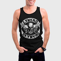 Майка-безрукавка мужская Lynyrd Skynyrd, цвет: 3D-черный — фото 2