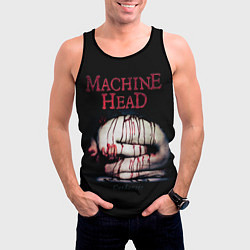 Майка-безрукавка мужская Machine Head: Catharsis, цвет: 3D-черный — фото 2