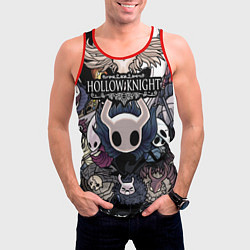 Майка-безрукавка мужская Hollow Knight, цвет: 3D-красный — фото 2
