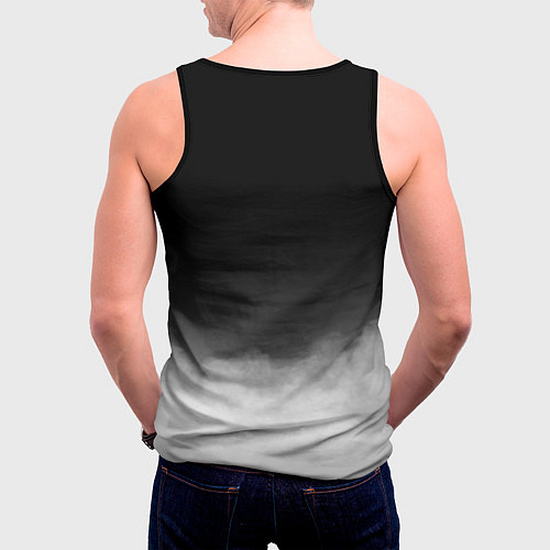 Мужская майка без рукавов BMW / 3D-Черный – фото 4