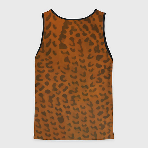 Мужская майка без рукавов Billie Eilish: Turquoise Hair / 3D-Черный – фото 2