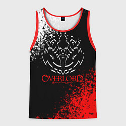 Майка-безрукавка мужская Overlord, цвет: 3D-красный