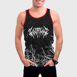 Майка-безрукавка мужская GHOSTEMANE, цвет: 3D-красный — фото 2