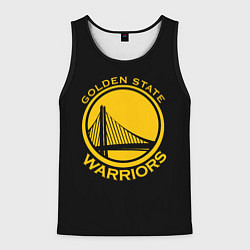 Майка-безрукавка мужская GOLDEN STATE WARRIORS, цвет: 3D-черный