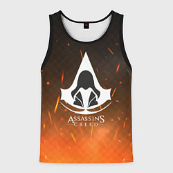 Майка-безрукавка мужская Assasin's creed, цвет: 3D-черный