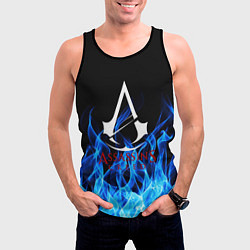 Майка-безрукавка мужская Assassin??s Creed, цвет: 3D-черный — фото 2