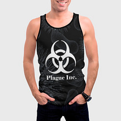 Майка-безрукавка мужская PLAGUE INC, цвет: 3D-черный — фото 2