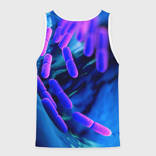 Мужская майка без рукавов PLAGUE INC / 3D-Белый – фото 2