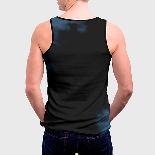 Мужская майка без рукавов Никто кроме нас / 3D-Черный – фото 4
