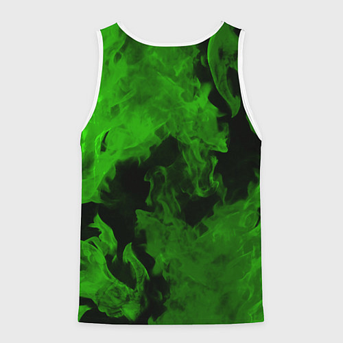 Мужская майка без рукавов BIOHAZARD / 3D-Белый – фото 2