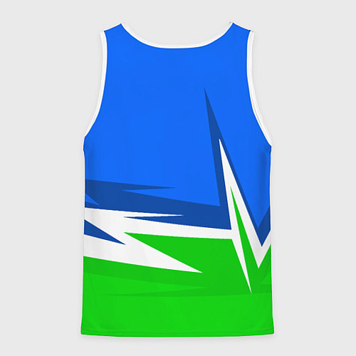 Мужская майка без рукавов ВДВ / 3D-Белый – фото 2