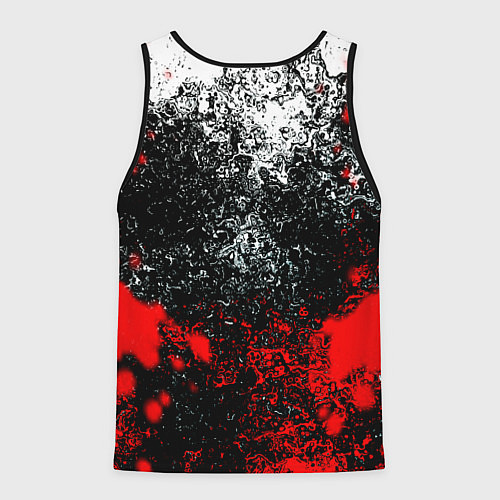 Мужская майка без рукавов UMBRELLA CORP / 3D-Черный – фото 2