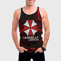 Майка-безрукавка мужская UMBRELLA CORP, цвет: 3D-белый — фото 2