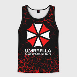 Майка-безрукавка мужская UMBRELLA CORPORATION, цвет: 3D-черный