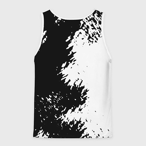 Мужская майка без рукавов THE WITCHER / 3D-Белый – фото 2