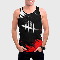 Майка-безрукавка мужская DEAD BY DAYLIGHT, цвет: 3D-черный — фото 2