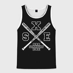 Мужская майка без рукавов Straight edge