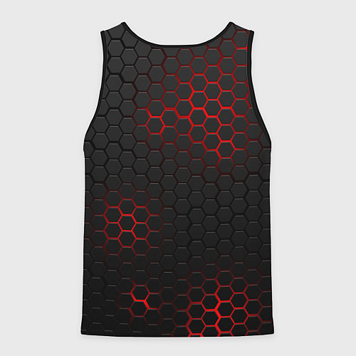 Мужская майка без рукавов МАНЧЕСТЕР ЮНАЙТЕД / 3D-Черный – фото 2