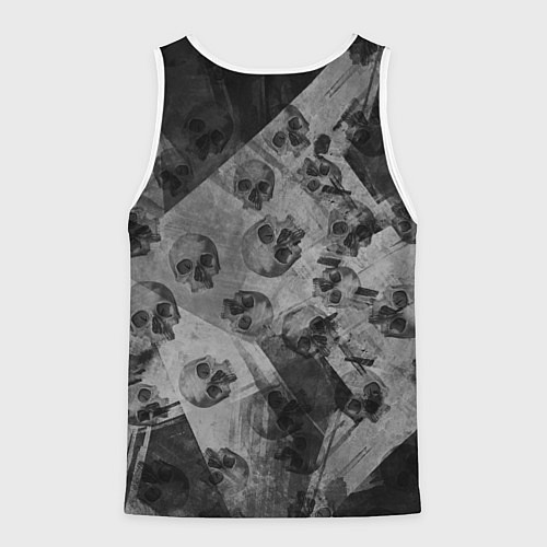 Мужская майка без рукавов Five Finger Death Punch / 3D-Белый – фото 2