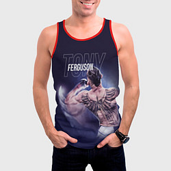 Майка-безрукавка мужская Tony Ferguson, цвет: 3D-красный — фото 2