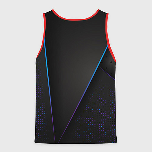 Мужская майка без рукавов Audi RS / 3D-Красный – фото 2