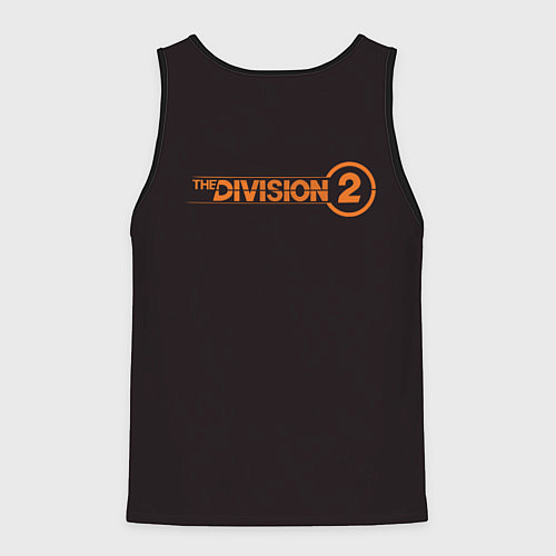 Мужская майка без рукавов The Division 2 / 3D-Черный – фото 2