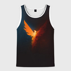 Майка-безрукавка мужская The Division 2, цвет: 3D-белый