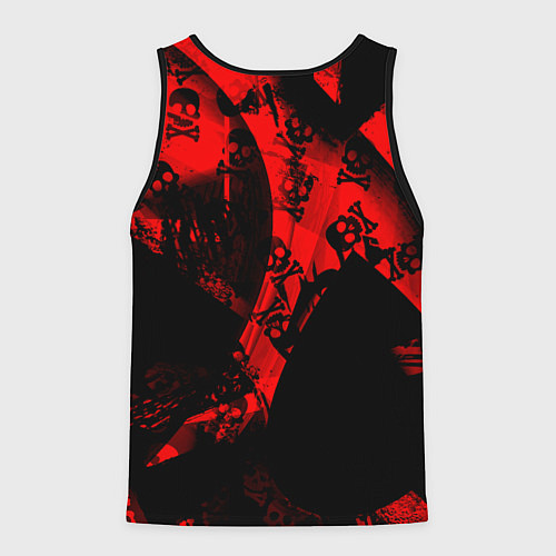 Мужская майка без рукавов Bungou Stray Dogs / 3D-Черный – фото 2