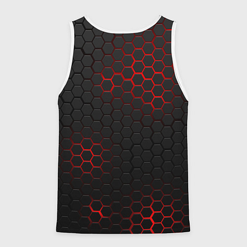 Мужская майка без рукавов AUDI / 3D-Белый – фото 2