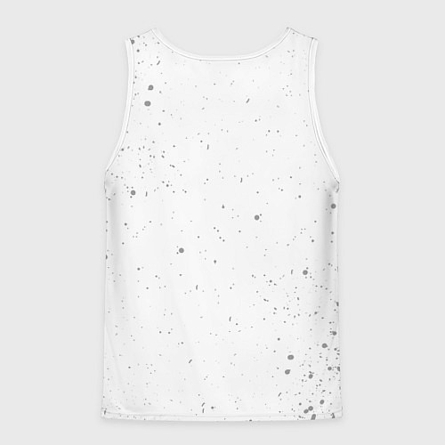 Мужская майка без рукавов Рюк черный шинигами / 3D-Белый – фото 2