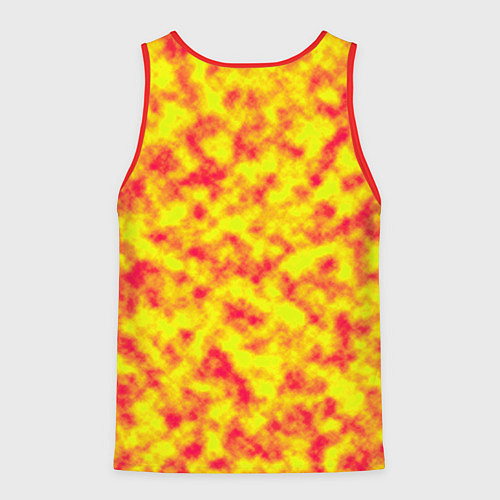 Мужская майка без рукавов РОССИЯ / 3D-Красный – фото 2