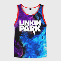 Майка-безрукавка мужская LINKIN PARK, цвет: 3D-красный