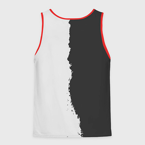 Мужская майка без рукавов Gamebred / 3D-Красный – фото 2
