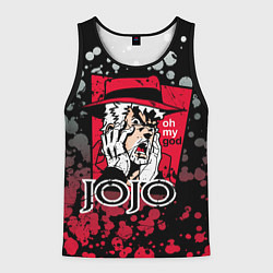 Мужская майка без рукавов Приключения ДжоДжо