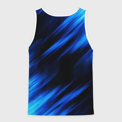 Мужская майка без рукавов SONIC / 3D-Белый – фото 2