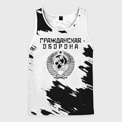 Мужская майка без рукавов Гражданская оборона