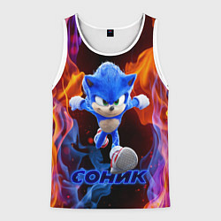 Мужская майка без рукавов SONIC
