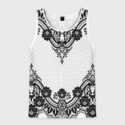 Мужская майка без рукавов Кружева
